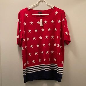 Talbots short sleeve sweater